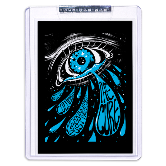 GAS The Cure June 25, 2023, Columbia, MD Trading Card Illustrated by Evangeline Gallagher