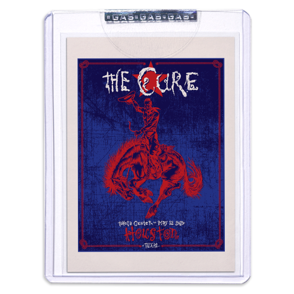 GAS The Cure May 12, 2023, Houston, TX Trading Card by Ben Brown