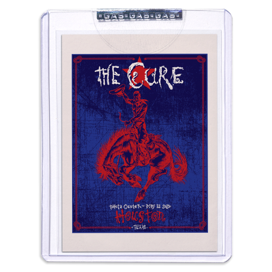 GAS The Cure May 12, 2023, Houston, TX Trading Card by Ben Brown