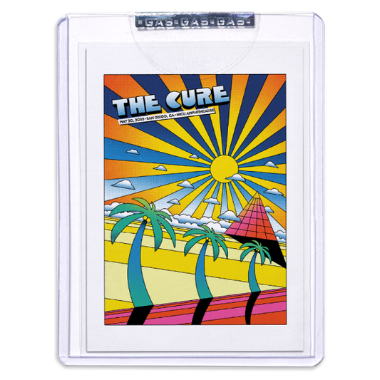 GAS The Cure May 20, 2023, San Diego, CA Trading Card by NateMoonLife