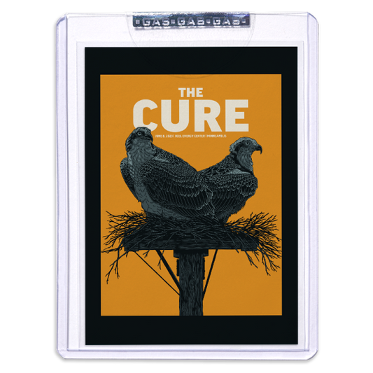 GAS The Cure June 8, 2023, Minneapolis, MN 2nd Edition Trading Card Illustrated by John Vogl