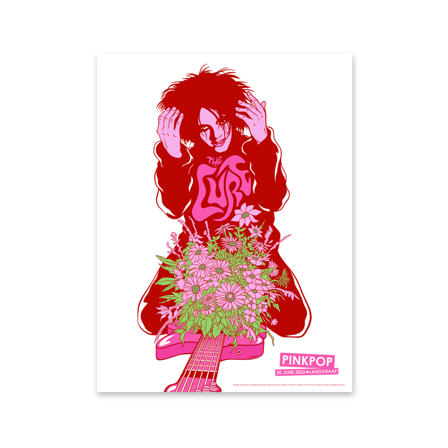 PINKPOP 2026 Limited Edition Event Poster – The Cure US