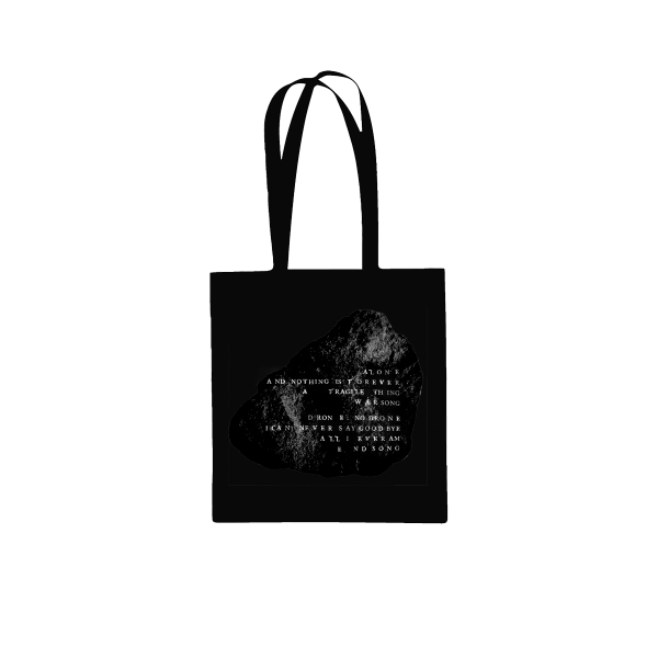 SONGS OF A LOST WORLD BLACK TOTE BAG