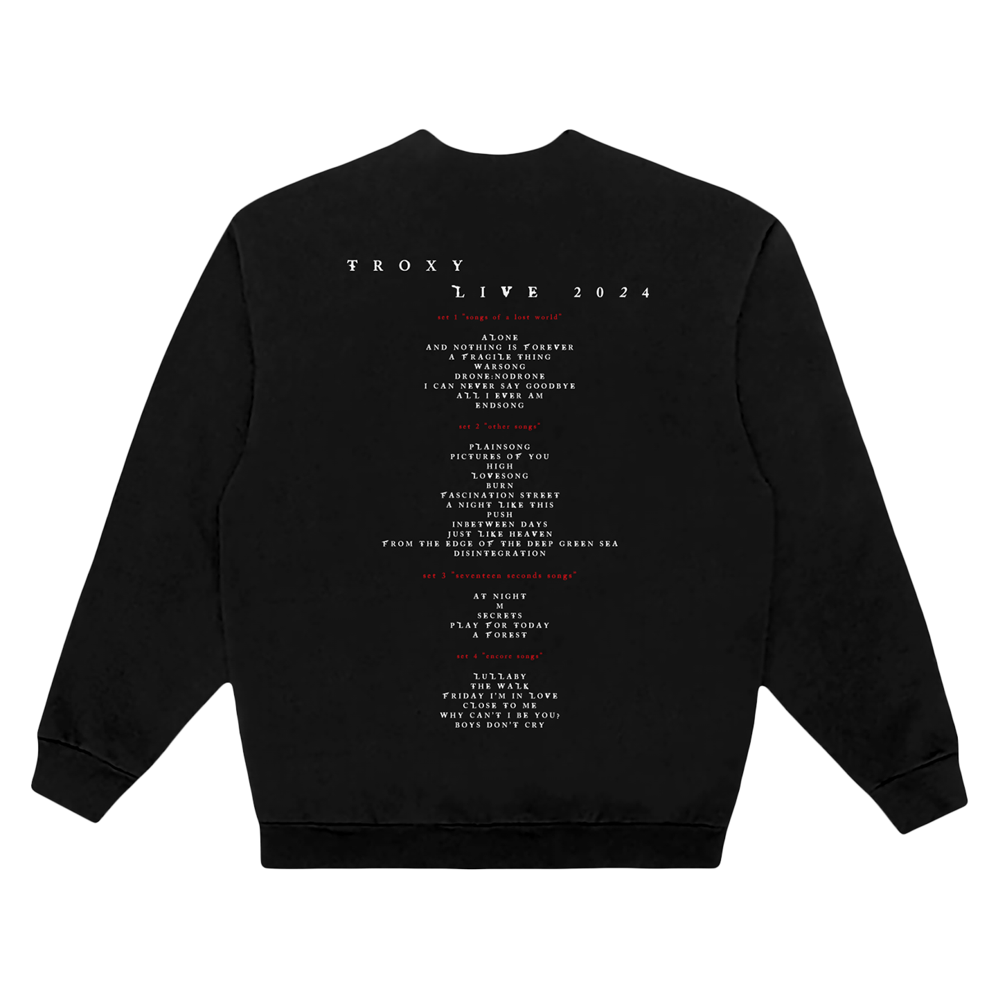 The Show Of A Lost World Sweatshirt