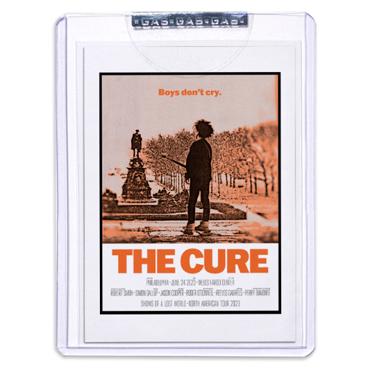 GAS The Cure June 24, 2023, Philadelphia, PA Trading Card Illustrated by Matthew Jacobson