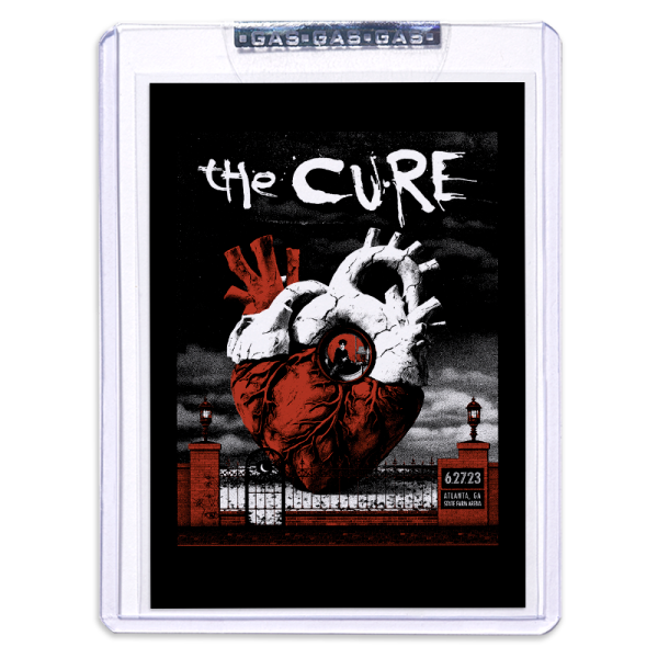 GAS The Cure June 27, 2023, Atlanta, GA Trading Card Illustrated by Christopher Everhart