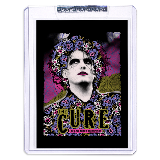 GAS The Cure May 13, 2023, Dallas, TX Trading Card by Nate Duval