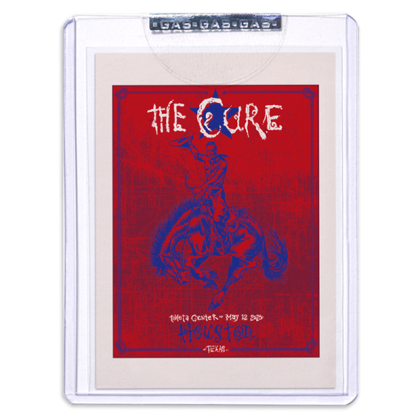 GAS The Cure May 12, 2023, Houston, TX 2nd Edition Trading Card by Ben Brown