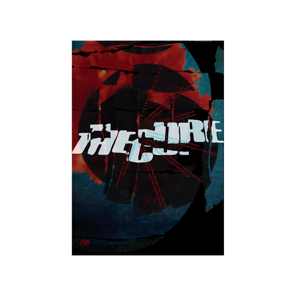 Festival Summer 2026 Tour Poster (Red/Blue) – The Cure US