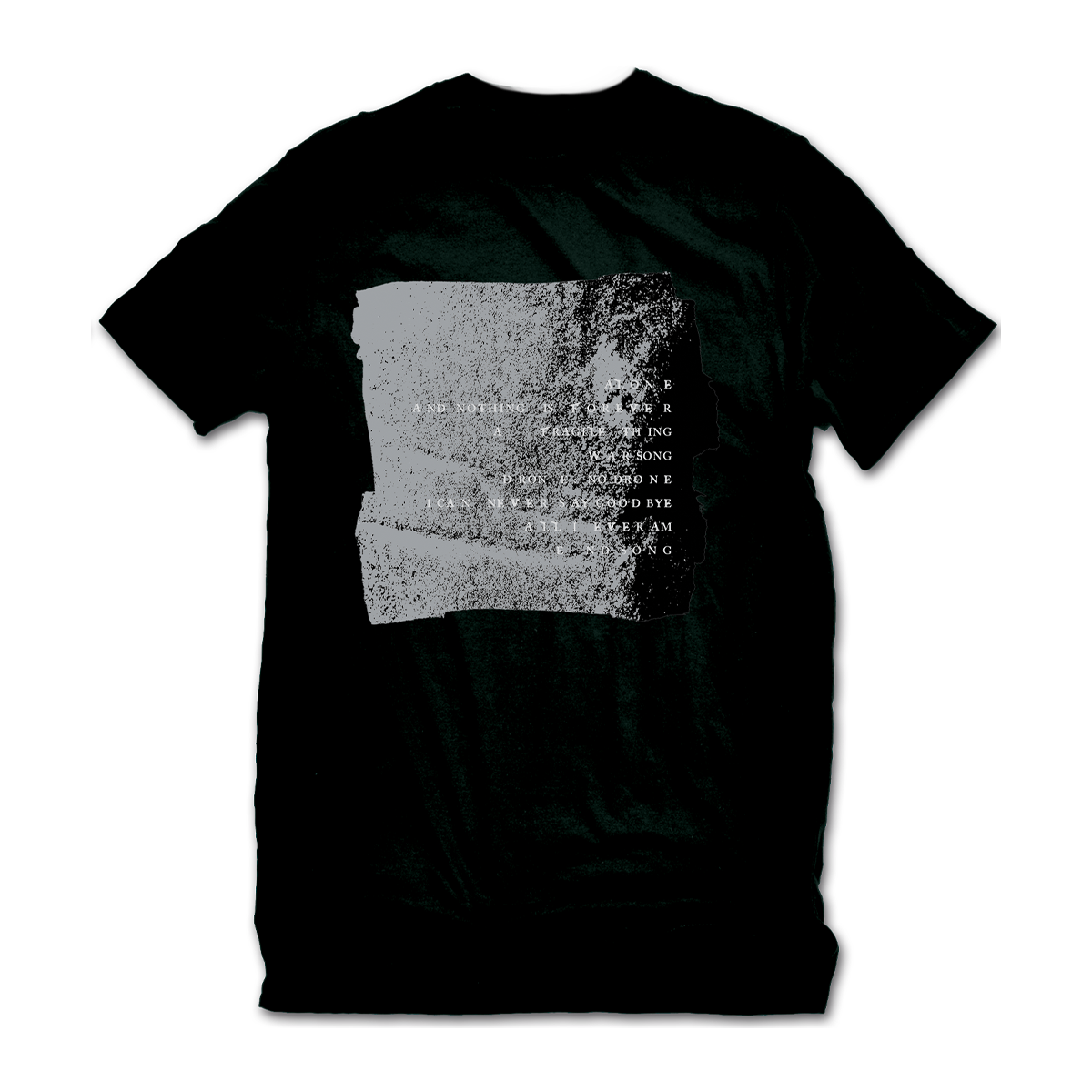 SONGS OF A LOST WORLD BLACK V-NECK