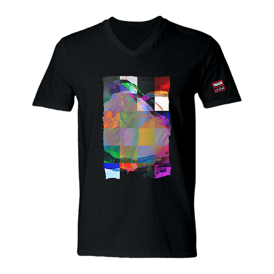 Mixes of a Lost World Pixel V-Neck Tee