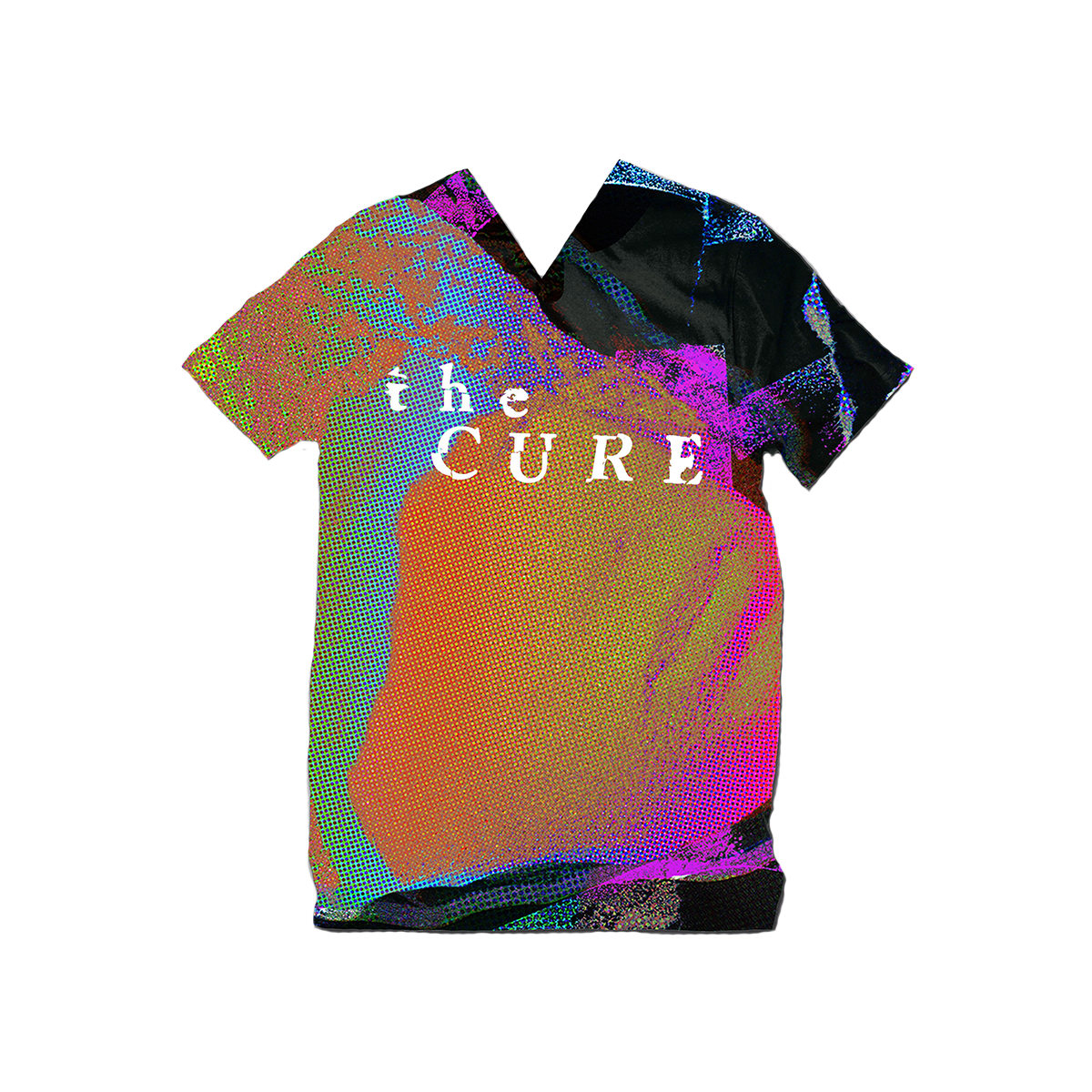 Mixes of a Lost World All Over Print V-Neck Tee