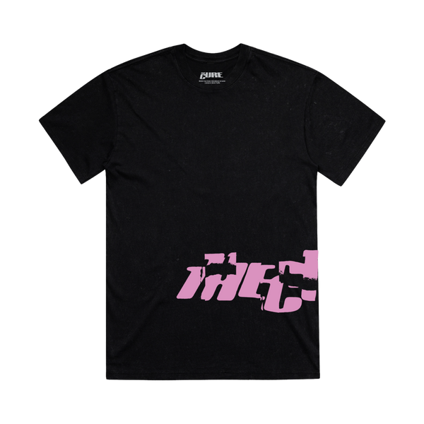 SHOOT ブラック Tシャツ THE CURE TheCureFestivalSummerBlack_Pin