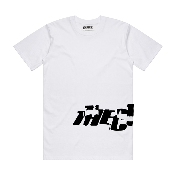Cure オーバーサイズTシャツ TheCureFestivalSummerWhiteTee1