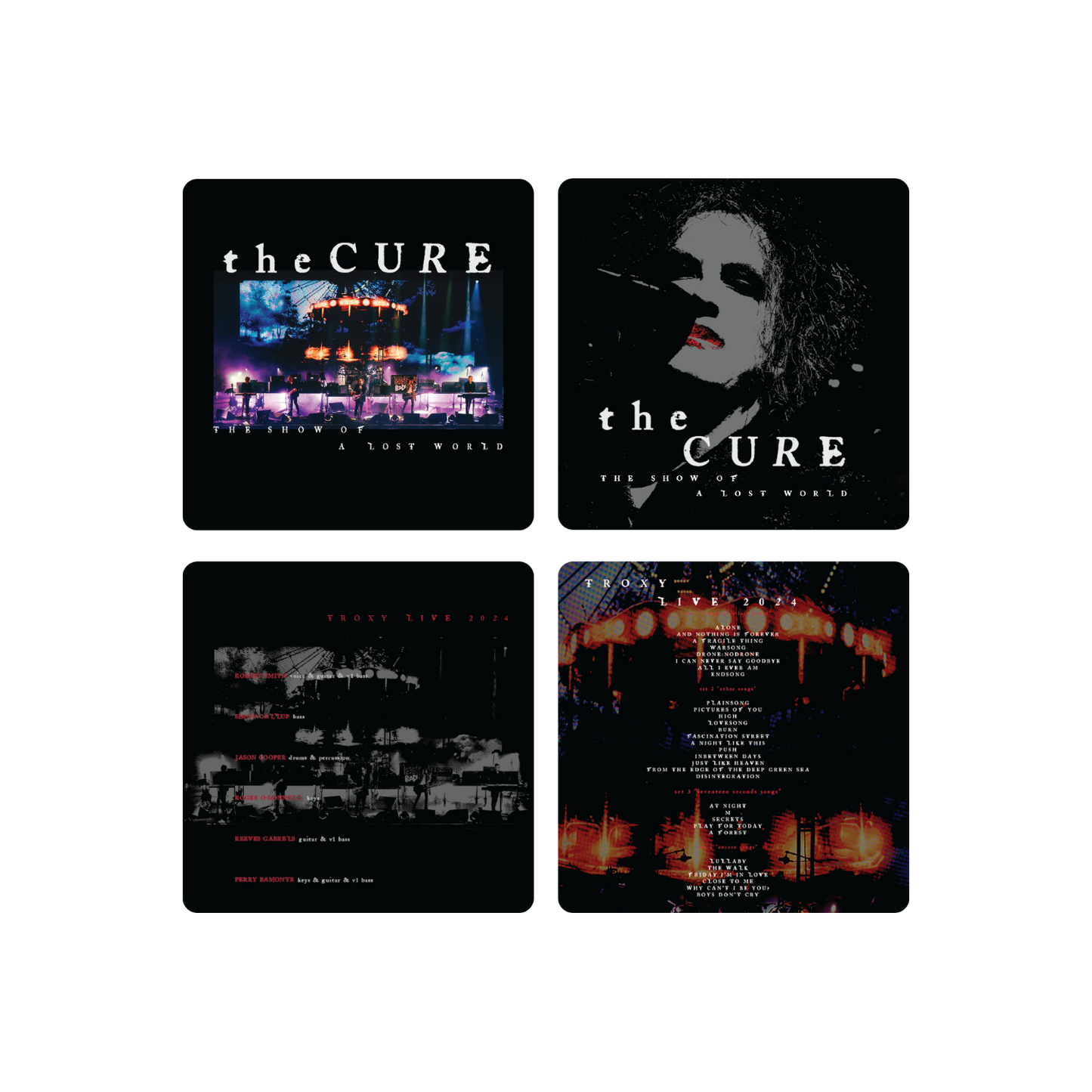 The Show Of A Lost World Coaster Set