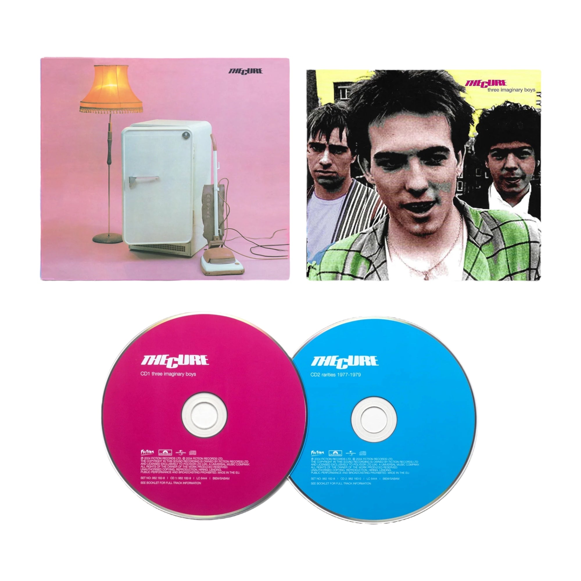 THREE IMAGINARY BOYS (1979) + Extras remastered 2004 – The Cure US