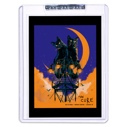 GAS The Cure May 14, 2023, Austin, TX 2nd Edition Trading Card by Oliver Barrett