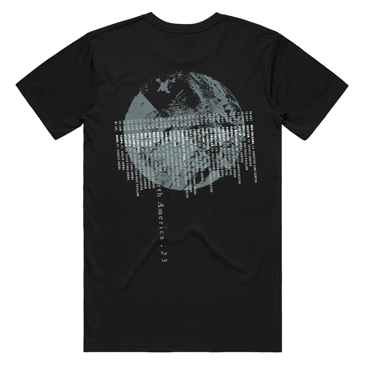 Shows Of A Lost World Moon Dateback Tee